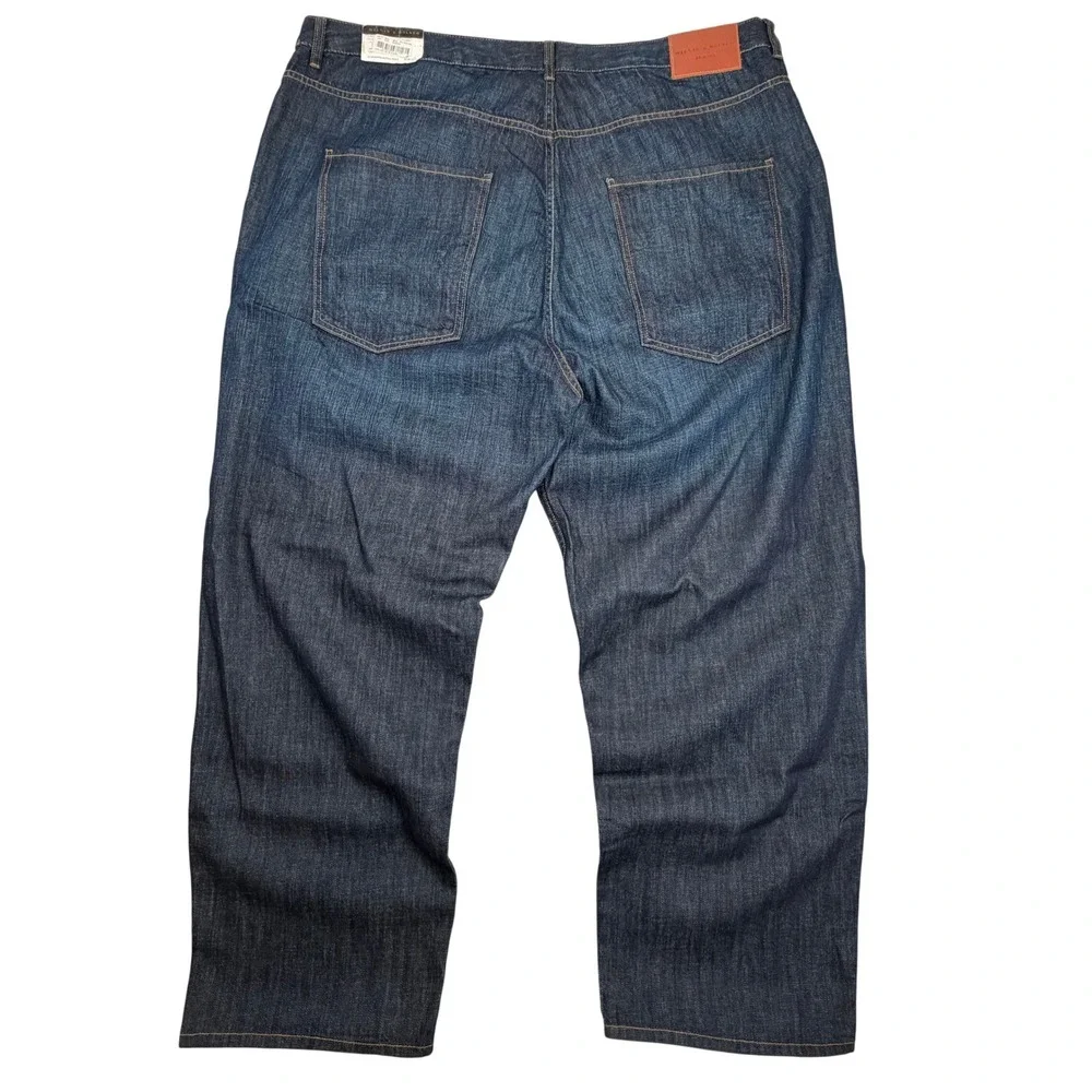 NWT Willis & Walker Temptation Jeans Mens 50x32 Dark Wash Big & Tall Deadstock